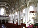 Église de Saint-Ubalde. Vue intérieure