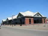 Gare Dalhousie. Vue latérale