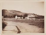 Presbytère de Sainte-Florence. Photo prise dans les années 1920 ou 1930.