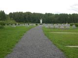 Cimetière des Servantes-de-Notre-Dame-Reine-du-Clergé. Vue d'ensemble