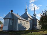 Église de Saint-Bruno-de-Kamouraska. Vue d'angle