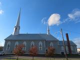 Église de Saint-Bruno-de-Kamouraska. Vue latérale