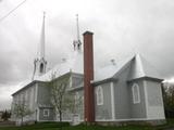 Église de Saint-Bruno-de-Kamouraska. Vue latérale