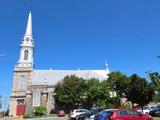 Église de Saint-Pascal-de-Kamouraska. Vue latérale