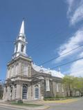 Église de Saint-Pascal-de-Kamouraska. Vue latérale