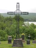 Calvaire du cimetière de Saint-Zénon. Vue avant