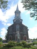 Église de Saint-Damase. Vue avant