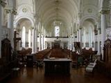 Église de Saint-Damase. Vue intérieure