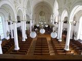 Église de Saint-Damase. Vue intérieure