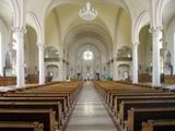 Église de Saint-Valérien. Vue intérieure