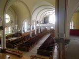 Église de Saint-Valérien. Vue intérieure