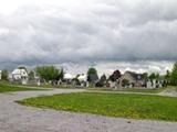 Cimetière de Saint-Nazaire-d'Acton. Vue d'ensemble