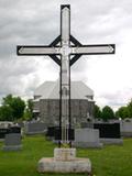 Calvaire du cimetière de Saint-Nazaire-d'Acton. Vue avant