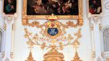 Sculpture (Blason). Vue avant