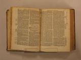 Livre (Summa totius theologiae s. Thomae Aquinatis (Tome III)). Intérieur de l'imprimé avec signature
