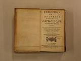 Livre (Exposition de la doctrine de l'Église catholique sur les matières de controverse). Page de titre