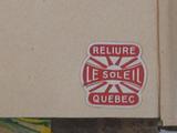 Livre (L'office de la Semaine sainte et de celle de Pâque [sic] : en latin et en françois selon le missel et bréviaire romain : au quel on a ajouté un exercice pour entendre la messe, l'explication des cérémonies, des réflexions, et les pseaumes de la pénitence). Estampille