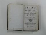 Livre (Estat présent de l'Église et de la colonie française dans la Nouvelle-France (Ex. I)). Page de titre