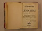 Livre (Mémorial de l'éducation du Bas-Canada : étant un exposé des principaux faits qui ont eu lieu relativement à l'éducation, depuis 1615 jusqu'à 1855, inclusivement (Ex. II)). Page de titre