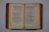 Livre (Oeuvres complettes de M. le C. de B*** (Tome I)). Intérieur de l'imprimé et signature de Pierre-Joseph-Olivier Chauveau
