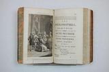 Livre (Oeuvres de M. Palissot (Tome II)). Intérieur de l'imprimé avec illustration