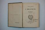 Livre (Oeuvres complètes de C. Delavigne (Tome III)). Page de titre