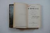 Livre (Oeuvres d'Horace (Tome I)). Page de titre
