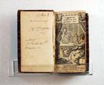 Livre (M. Acci Plauti comoediae superstites XX, accuratissime editae). Page de titre et notes manuscrites