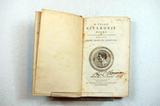 Livre (M. Tullii Ciceronis opera ad optimas editiones collata : praemittitur vita ex Plutarchi graeco latine reddita, cum notitia literaria accedunt indices, studiis societatis bipontinae (Tome III)). Page de titre
