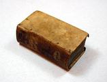Livre (Collectanea De vita et scriptis Suetonii Tranquilli). Extérieur de l'imprimé