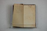 Livre (The odyssey of Homer ; to which is added the Battle of the frogs and mice). Notes manuscrites au début du livre