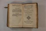 Livre (Juliani Caesaris hymnus in solem regem : nunc primum in lucem editus, á Theodoro Marcilio, cum adnotationibus). Page de titre