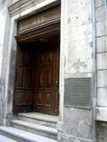 Plaque de l'Hôtel Richelieu. Vue d'ensemble