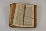 Livre (Methodus ad facilem historiarum cognitionem). Intérieur de l'imprimé et signature de Pierre-Joseph-Olivier Chauveau