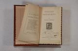 Livre (Italian journeys (Tomes I et II)). Page de titre