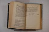 Livre (The Irish sketch book, 1842). Intérieur de l'imprimé avvec signature