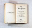 Livre (Voyage à Madagascar). Page de titre