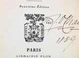 Livre (De l'Atlantique au Pacifique à travers le Canada et le nord des États-Unis). Ex-libris