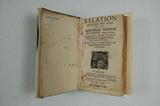 Livre (Relation de ce qui s'est passé en la Nouvelle France en l'année 1642 & 1643 : envoyée au R.P. Jean Filleau, Provincial de la Compagnie de Jesus, en la Province de France). Page de titre