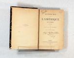 Livre (Quatorze mois dans l'Amérique du Nord (1875-1876) (Tome II)). Page de titre