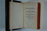 Livre (Mémoires des commissaires de Sa Majesté très-chrétienne et de ceux de Sa Majesté brittanique [sic], sur les possessions & les droits respectifs des deux couronnes en Amérique : avec actes publics & pièces justificatives (Tome II)). Fausse page de titre avec signature