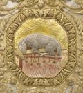 Chasuble. Vue de détail