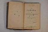 Livre (Le Canada, ses institutions, ressources, produits, manufactures, etc., etc., etc.). Page de titre