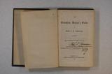 Livre (The Canadian settler's guide). Page de titre avec signature