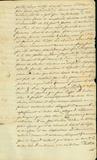 Document (Contrat de mariage de William Grant et Marie Catherine Deschambault, veuve de Charles Lemoine de Longueuil)