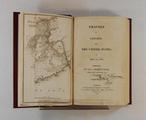 Livre (Travels in Canada, and the United States, in 1816 and 1817). Page de titre
