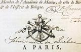 Livre (Voyage fait par ordre du roi en 1750 et 1751, dans l'Amérique septentrionale : pour rectifier les cartes des côtes de l'Acadie, de l'isle Royale & de l'isle de Terre-Neuve, et pour en fixer les principaux points par des observations astronomiques). Illustration