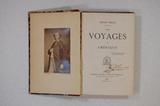 Livre (Mes voyages en Amérique). Page de titre et frontispice avec signature