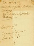 Document (Homologation d'une assemblée de parents pour permettre la vente de parties des seigneuries de Godarville et St-Jean-Baptiste pour l'avantage de Michel de Salaberry, mineur)