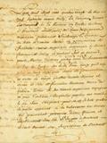 Document (Opposition des héritiers de la succession de Bertrand Trutteau à la disposition de deniers provenant d'une propriété sur St-Jacques)